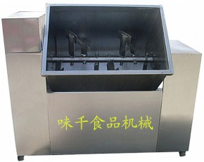 【廠家直銷】臥式攪拌機(jī)，食品攪拌機(jī)，蔬菜攪拌機(jī)，醬菜拌料機(jī)，山東味千食品機(jī)械