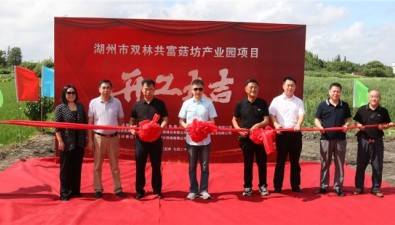 總投資210億元  湖州市雙林共富菇坊產(chǎn)業(yè)園項目開工建設(shè)
